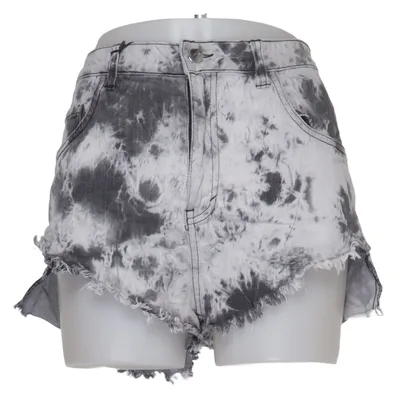Denim shorts (Grijs, Zwart) van Club Exx
