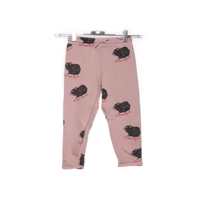 Mjukisbyxor (Rosa, Svart) från Mini Rodini Ekologisk bomull