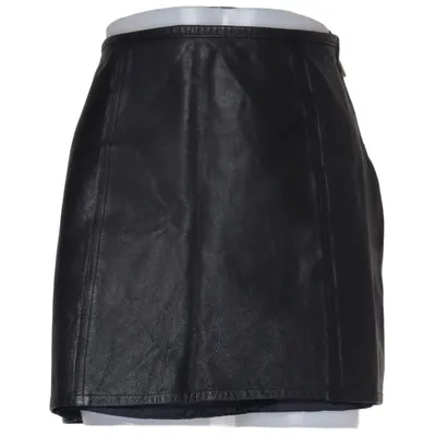 Jupe en cuir (Noir) de Impuls Cuir, Polyester