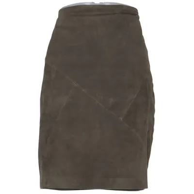 Jupe en cuir (Sandon Skirt) de Your Face Cuir, Polyester