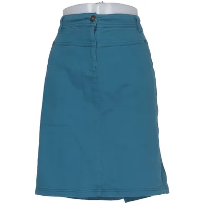 Skirt (Blue) from Sheego Casual Cotton, Elastane