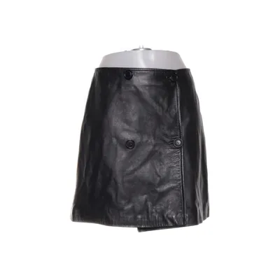 Läderkjol (Svart) från Selected Femme Skinn, Polyester