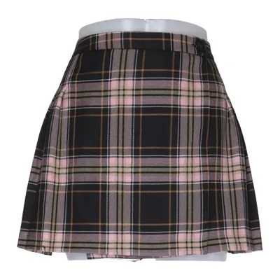Nederdel (Sort, Pink, Beige) fra Miss Selfridge Polyester, Viscose