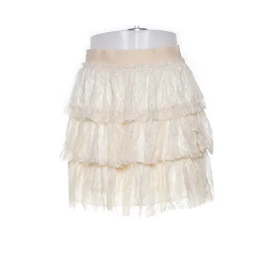 Kjol (Beige) från Forever 21 Nylon, Polyester