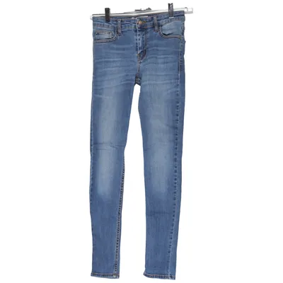 Spijkerbroek (Blauw) van Mango Denim & Tees Katoen, Elastaan, Polyester