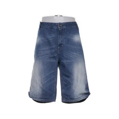 Denim shorts (Blauw) van Dressmann Katoen, Polyester