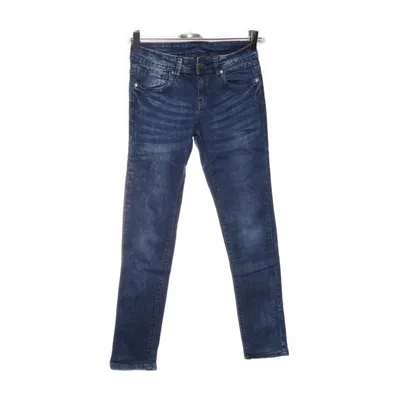 Spijkerbroek (Blauw) van Y.F.K Katoen, Elastaan