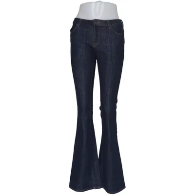 Spijkerbroek (Blauw) van Zara Woman Katoen, Elastaan