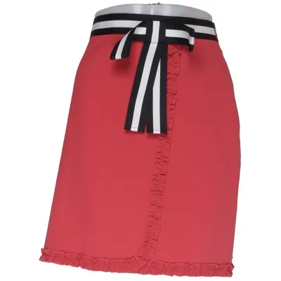 Skirt (Red) from Raoul Acetate, Elastane, Polyester, Wool