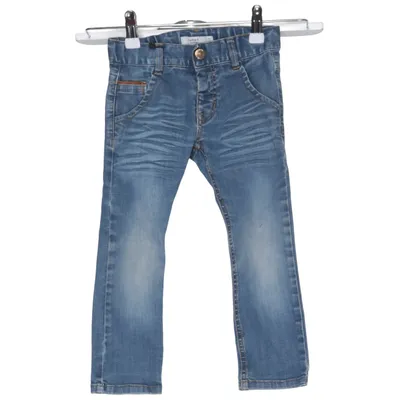 Jeans (Blå) från Name It Minimize Bomull, Elastan, Polyester