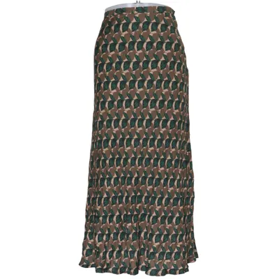 Skirt (Green, Brown, Beige) from Va Bene Polyester, Viscose