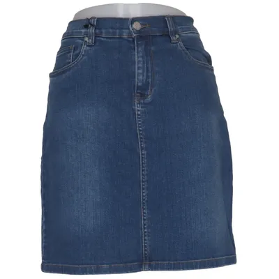Jupe en jean (Bleu) de Ole Coton, Élasthane