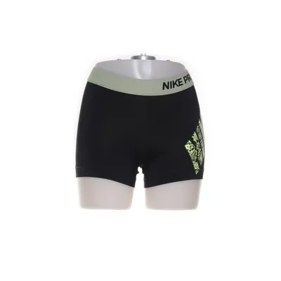 Compressieshorts (Zwart, Geel) van Nike Pro