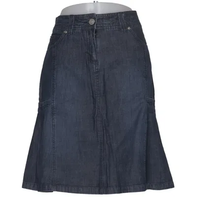 Denim skirt (Gray) from Number One Cotton