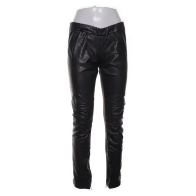 Pantalon en cuir (Gris) de Munthe plus Simonsen Coton, Élasthane, Cuir, Polyester