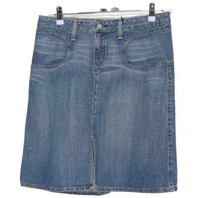 Spijkerrok (Blauw) van Paper Denim&Cloth Katoen