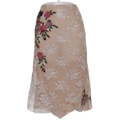 Rok (Beige, Meerkleurig) van Blumarine Viscose