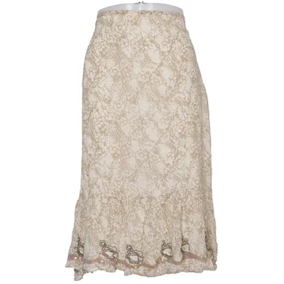 Jupe (Beige) de WERA Stockholm Polyester, Viscose