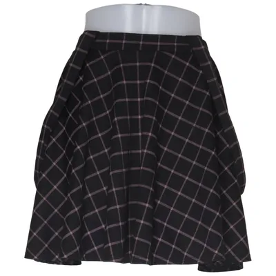 Jupe (Noir, Rose) de Boohoo Élasthane, Polyester
