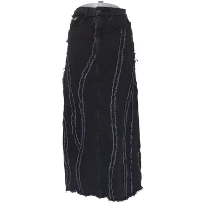 Spijkerrok (Zwart) van Ragged Jeans Katoen