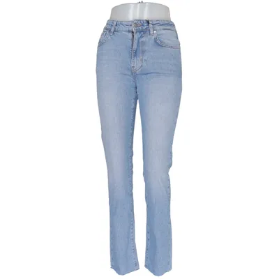 Jeans (Blå) från Never Denim Elastan, Återvunnen bomull