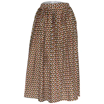 Långkjol (Vit, Flerfärgad) från Anko Polyester