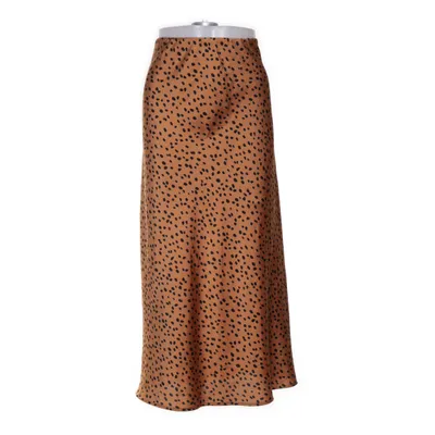 Maxi skirt (Brown, Black) from Gina Tricot
