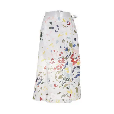 Rok (Wit, Meerkleurig) van Paul Smith Katoen