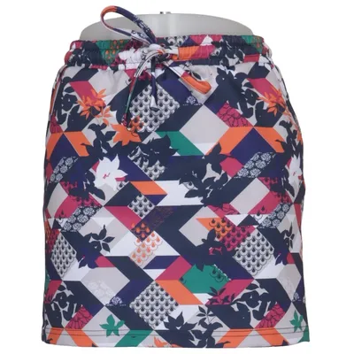 Nederdel (Flerfarvet) fra Casual Clothing Elastan, Polyester