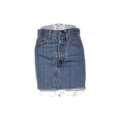 Spijkerrok (Blauw) van Levi Strauss & Co Katoen