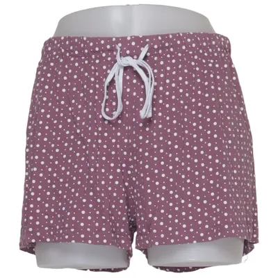 Short de pyjama (Violet) de Queentex Coton biologique