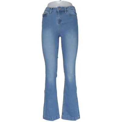 Spijkerbroek (Blauw) van Bootcut Katoen, Elastaan, Polyester, Viscose