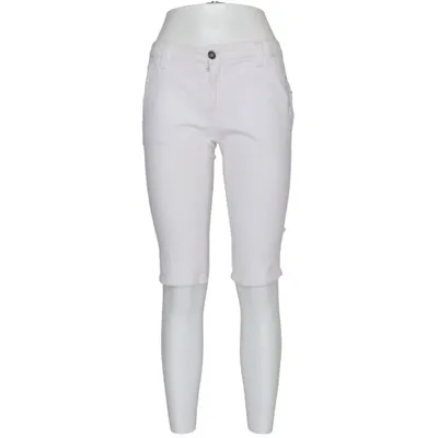 Denim shorts (Wit) van Costume National Katoen, Polyester