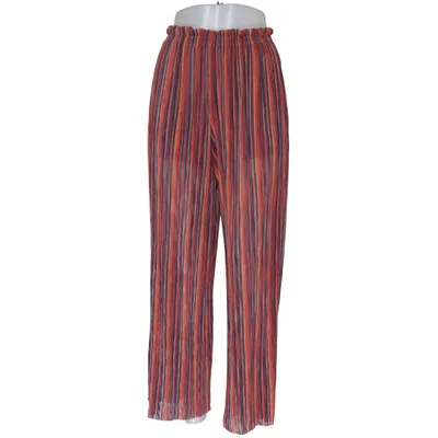 Palazzo pants (Red, Multicolored) from Mango Suit