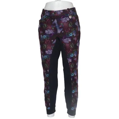 Rijbroek (Lila, Blauw, Zwart) van Lauria Garrelli Katoen, Elastaan, Polyamide, Polyester, Polyurethaan