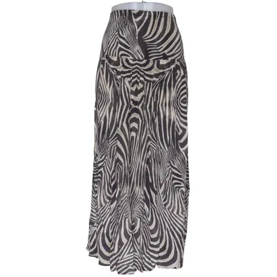 Maxi skirt (Black, Beige) from Ganni