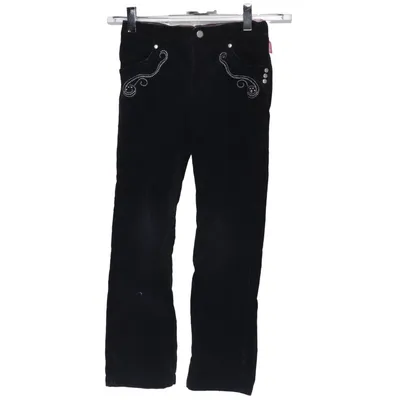 Corduroy pants (Black) from Pampolina Cotton, Elastane