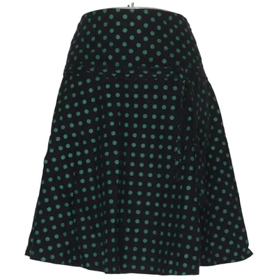 Skirt (Black, Green) from Silver Cotton