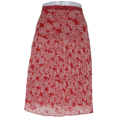 Skirt (Red, White) from Saint Tropez Polyester