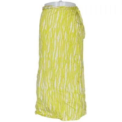 Wrap skirt (Green, White) from Mela Organic cotton