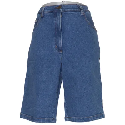 Denim shorts (Blue) from Nice Size Cotton, Elastane