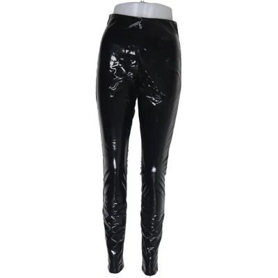 Vinyl broek (Zwart) van Divided by H&M Polyester