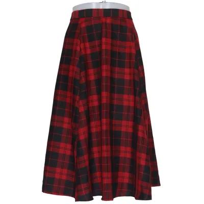 Skirt (Red, Black) from Collectif Elastane, Polyester
