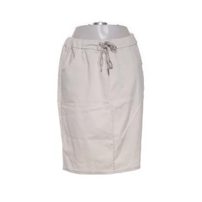 Kjol (Beige) från Mix by Heart Elastan, Polyester, Viskos