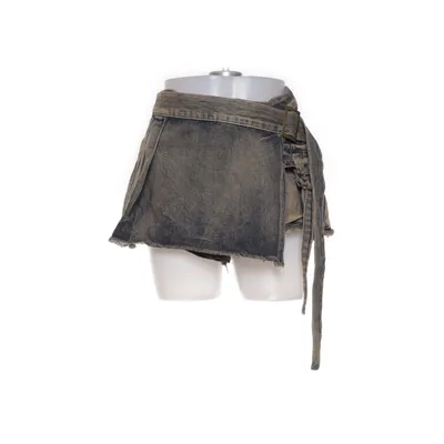 Skort (Blå, Brun) från Shein Bomull, Polyester