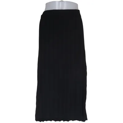 Maxi skirt (Black) from Stories Polyamide, Viscose
