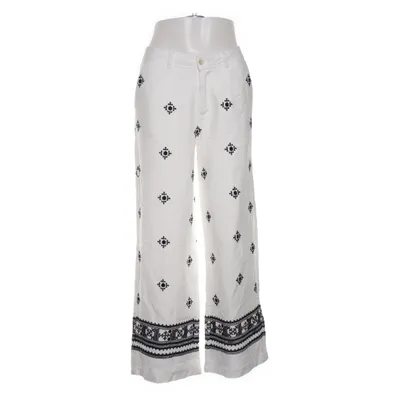 Palazzo pants (White, Black) from Musy Muse Cotton, Linen