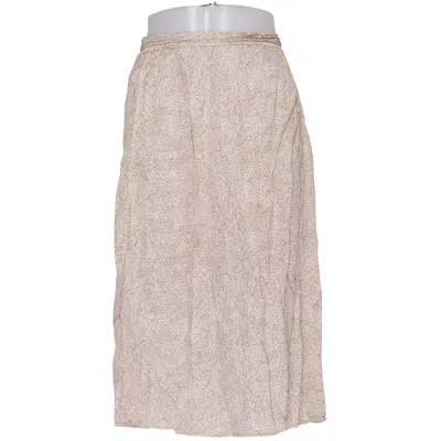 Maxi rok (Beige, Wit) van Senes Zijde, Viscose