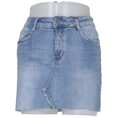 Denim skirt (Blue) from Redial Cotton, Elastane, Polyester