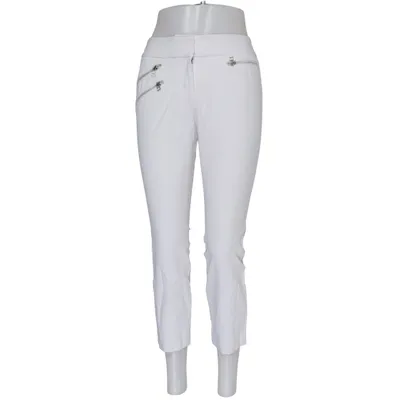 Broek (Wit) van Veronica Beard Katoen, Elastaan, Polyamide
